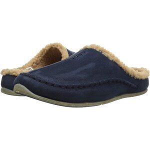 DEER STAGS mens size 13 Indoor Outdoor Faux Shearling shoes Clog mules Slippers